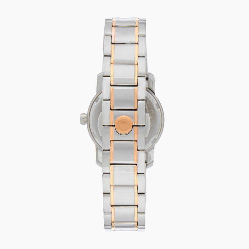 Omax Masterpiece Women's Watch - Black and Rose Gold - Image 3